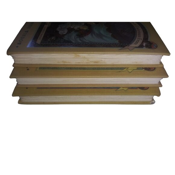 Lemony Snicket A Series of Unfortunate Events 3, 4, 5 Hardcover Book Lot - Picture 8 of 12